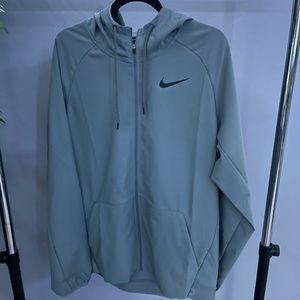Grey Nike Zip-Up